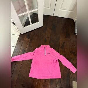 Vineyard Vines Pink Cowl Neck Sweatshirt Large